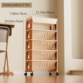 5 Tier Book Rack Storage